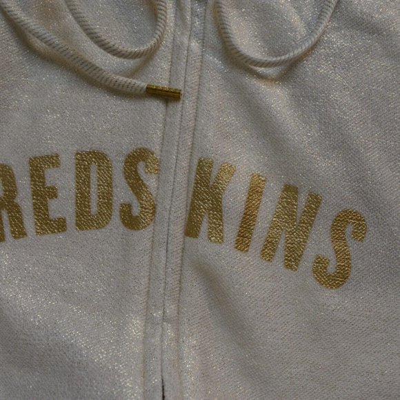 All Sport Couture Womens NFL Washington Redskins Play Action Hoodie New - Picture 7 of 9